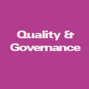 Quality and Governance